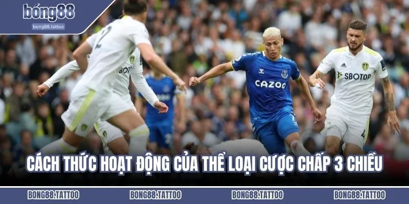 Cách thức hoạt động của thể loại cược chấp 3 chiều