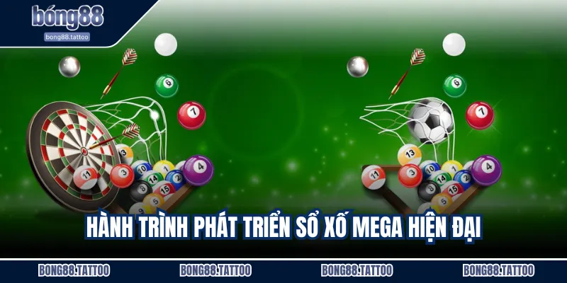 Hành trình phát triển sổ xố mega hiện đại